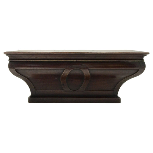 Continental Baroque Style Miniature Mahogany Console Model, 19th Century