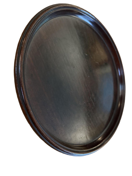A George III Style Mahogany Wine Coaster