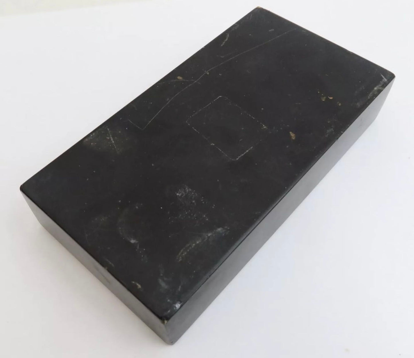 A Blue John Paperweight, late 19th century