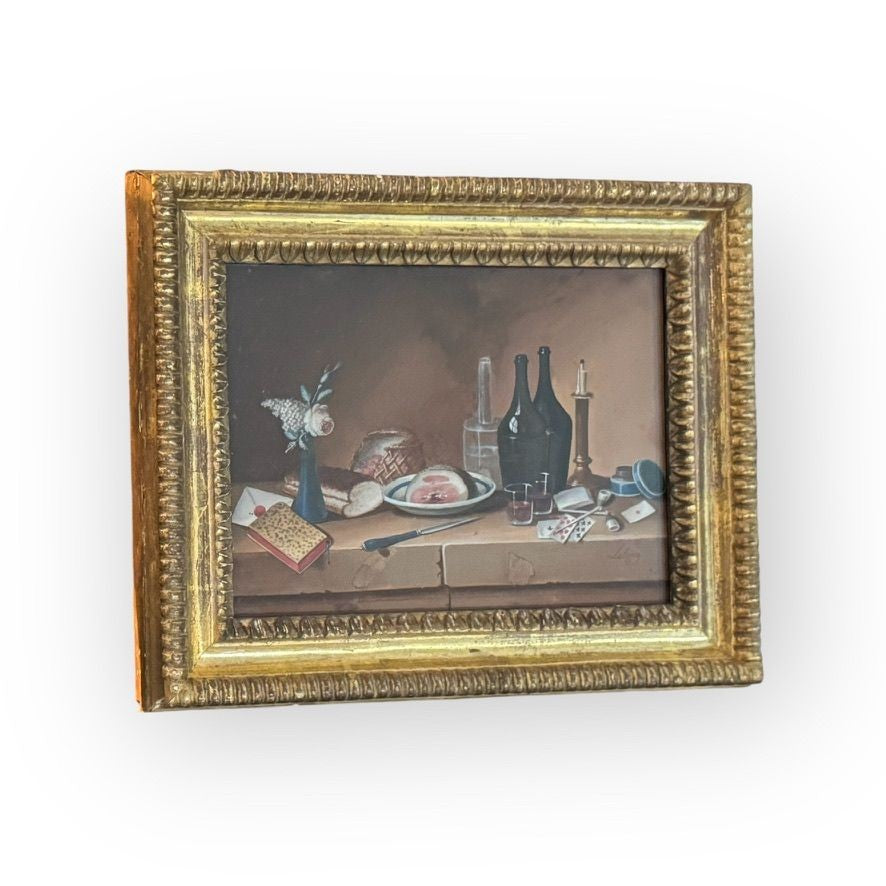 A pair of Still Lives, signed Lelong, early 19th Century