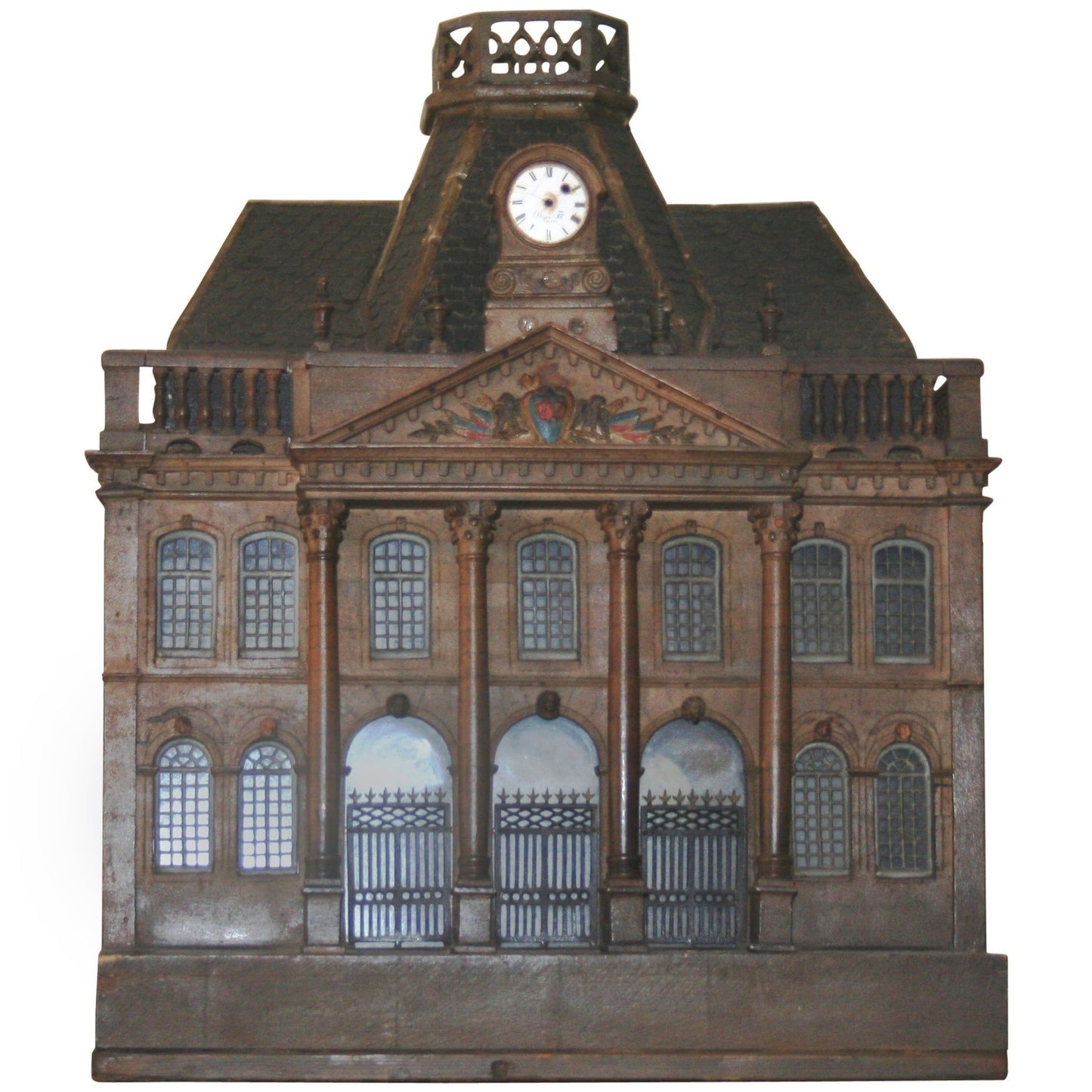 Empire Style Birdcage Model of Chateau de Luneville, Early 20th Century