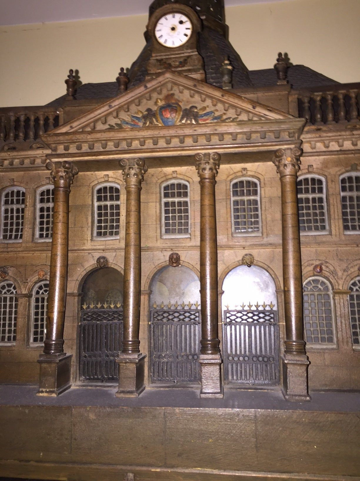 Empire Style Birdcage Model of Chateau de Luneville, Early 20th Century