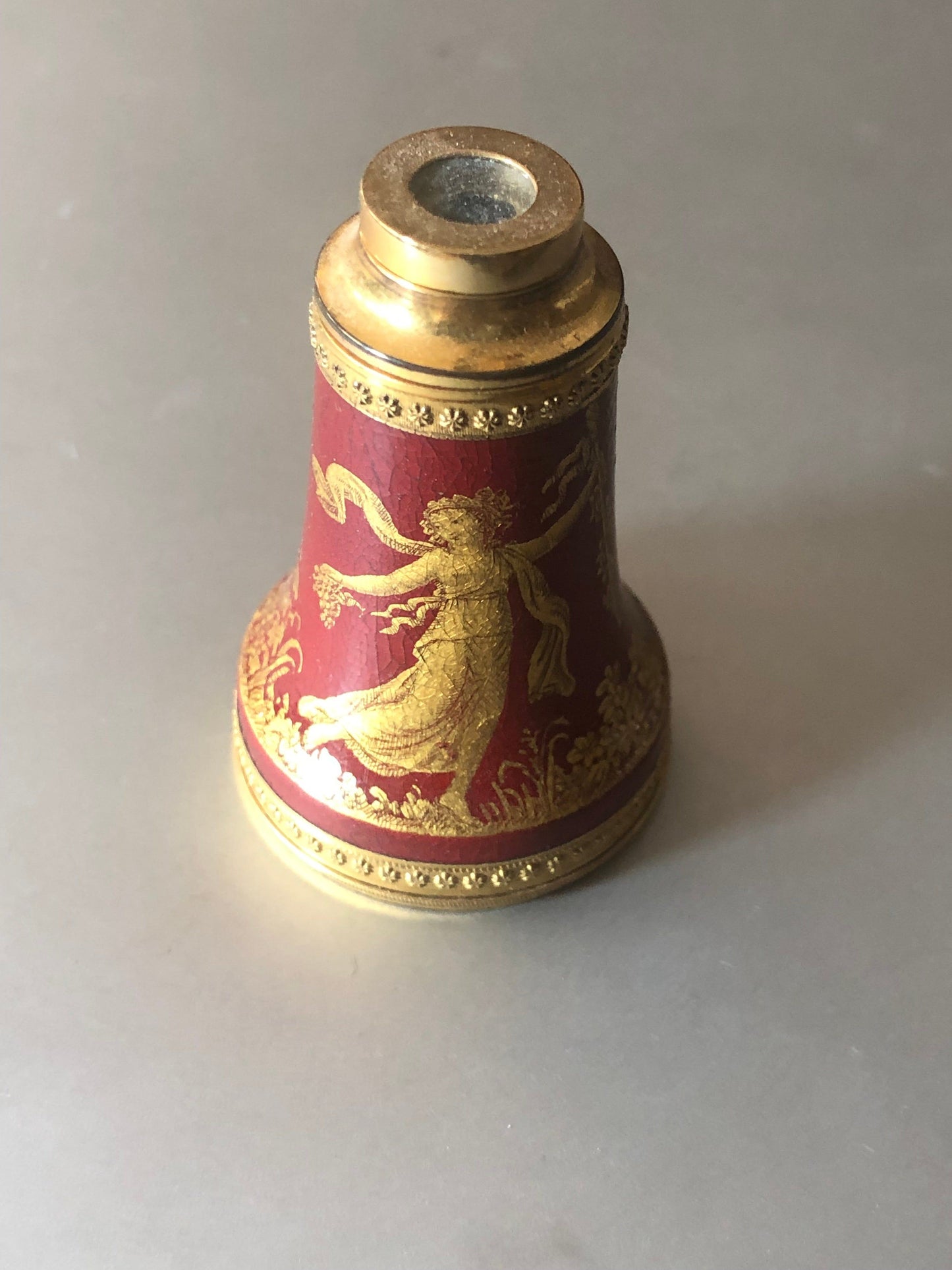 Empire Painted and Lacquered Spyglass, Early 19th Century