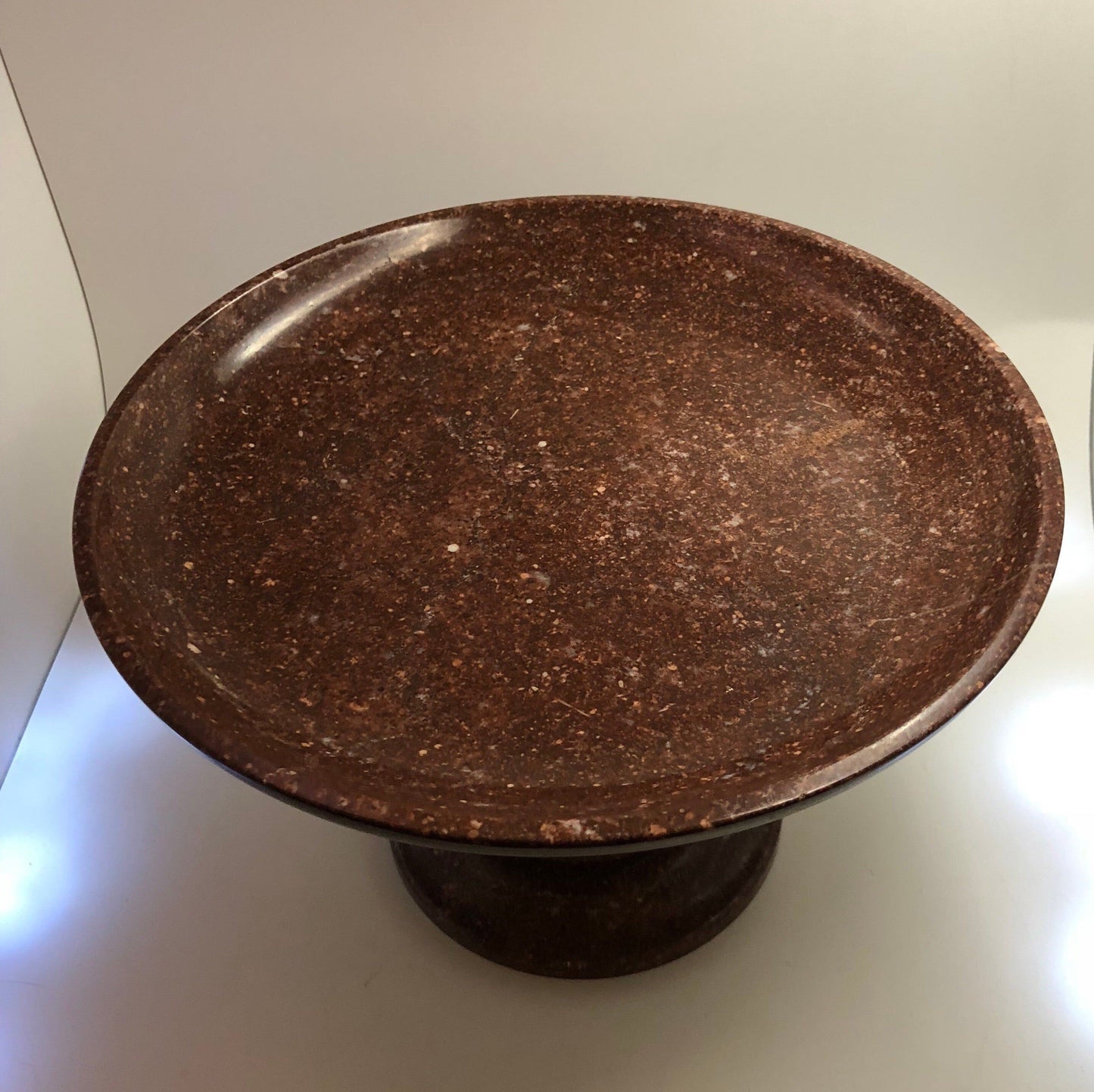 Swedish Porphyry Tazza, 19th Century