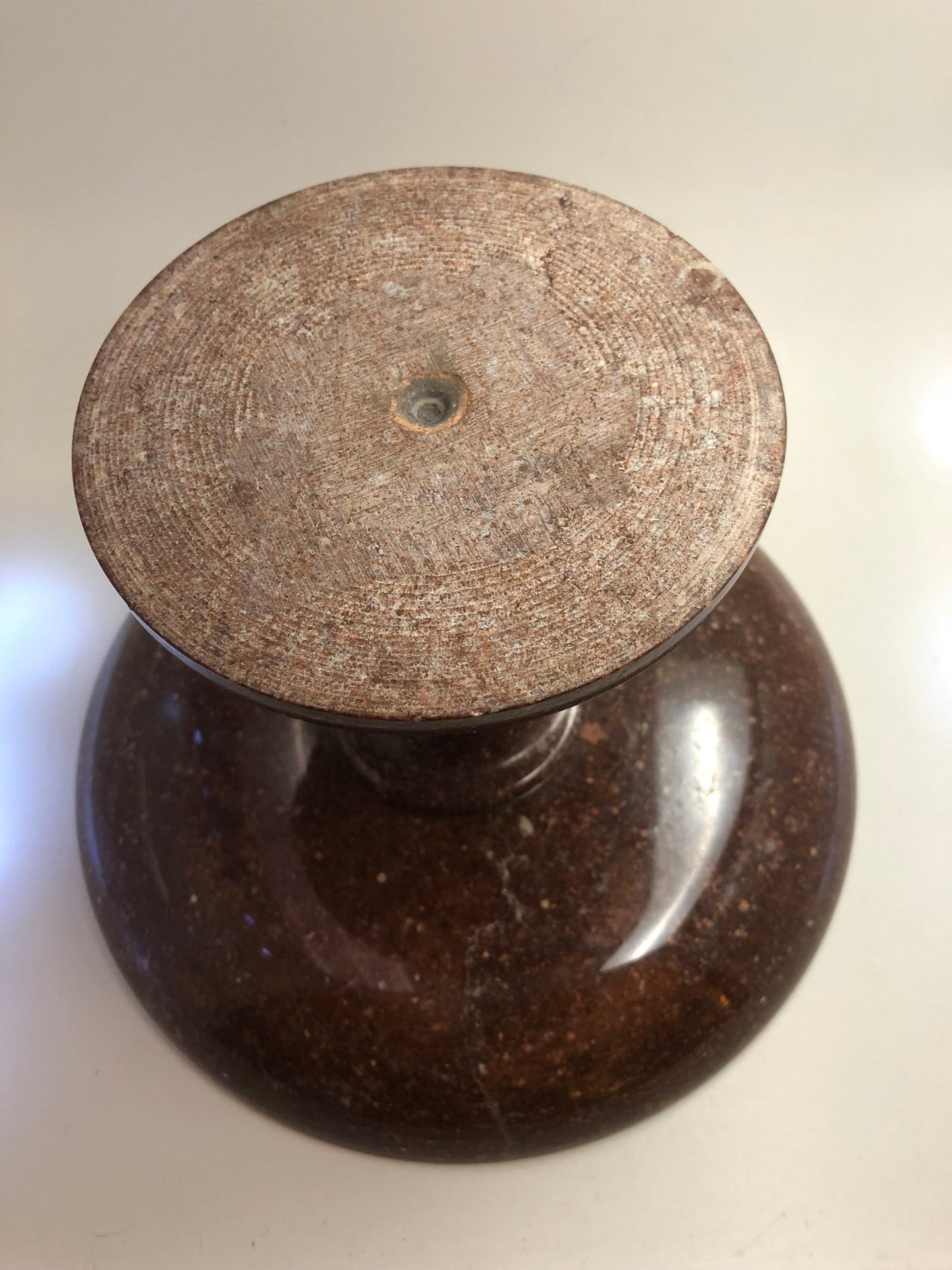 Swedish Porphyry Tazza, 19th Century