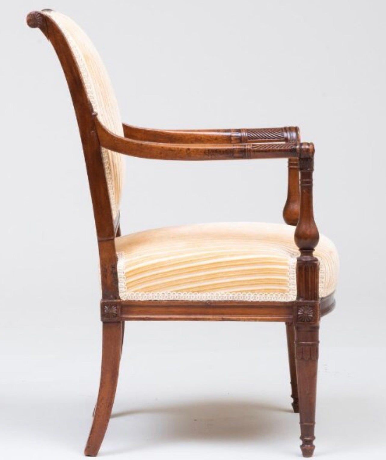 Directoire Mahogany Child’s Armchair, Late 18th Century