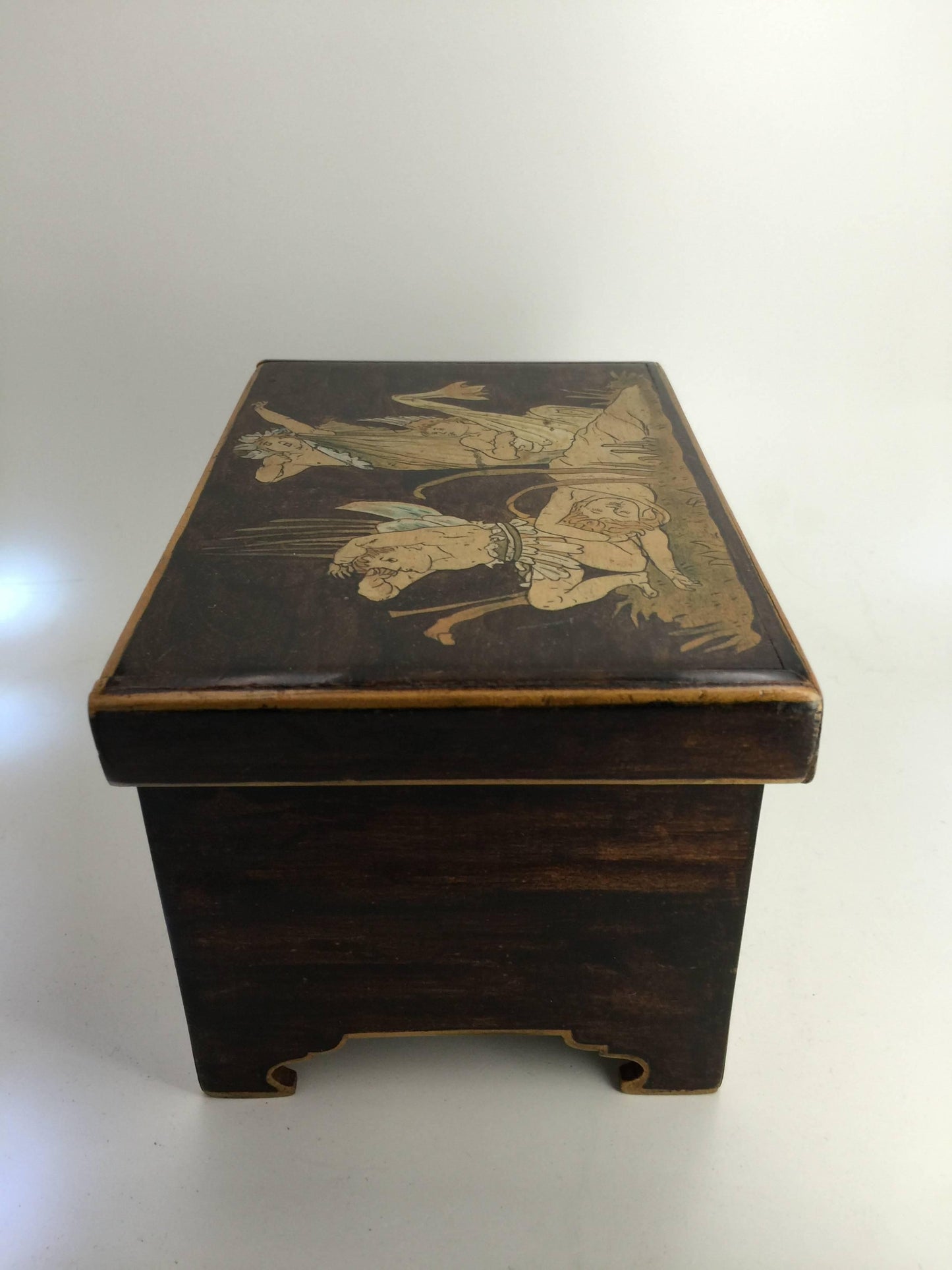 1900s Aesthetic Movement Trinket Box