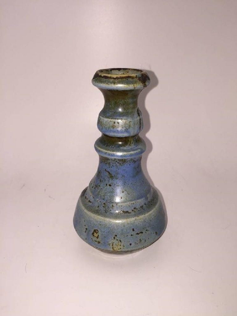 Georges Hoentschel Blue Shaped Vase, circa 1900