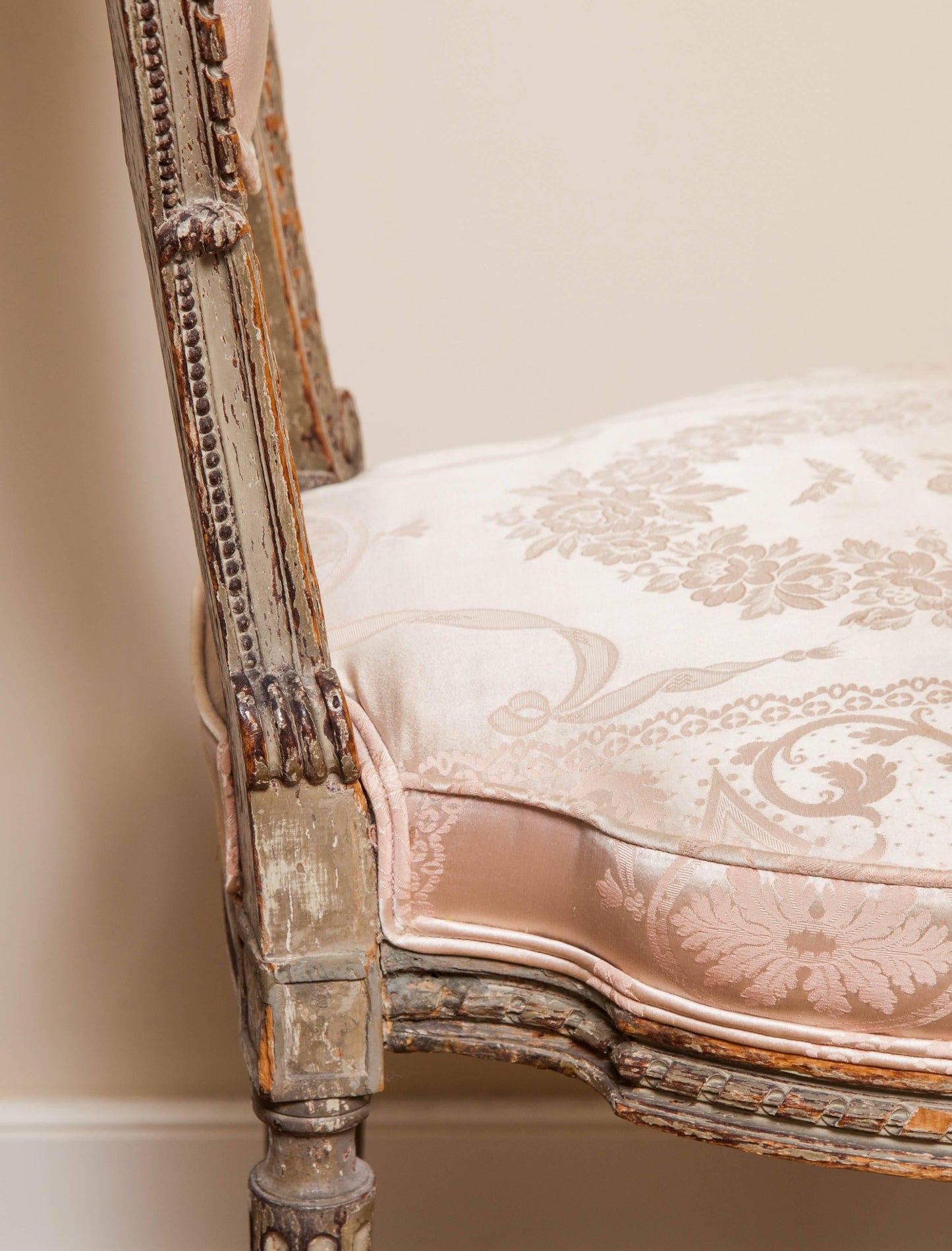 Louis XVI Style Side Chair, 19th Century