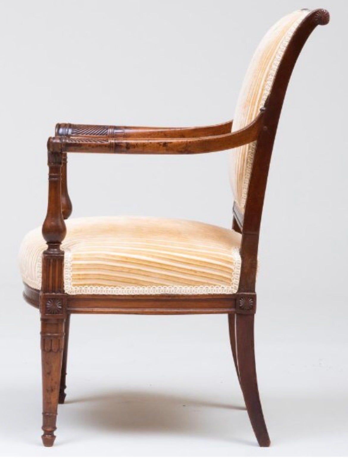 Directoire Mahogany Child’s Armchair, Late 18th Century