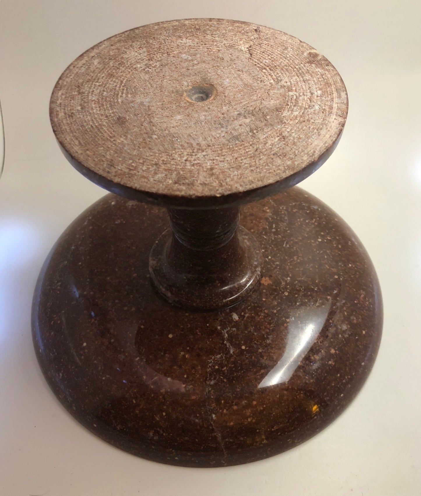 Swedish Porphyry Tazza, 19th Century