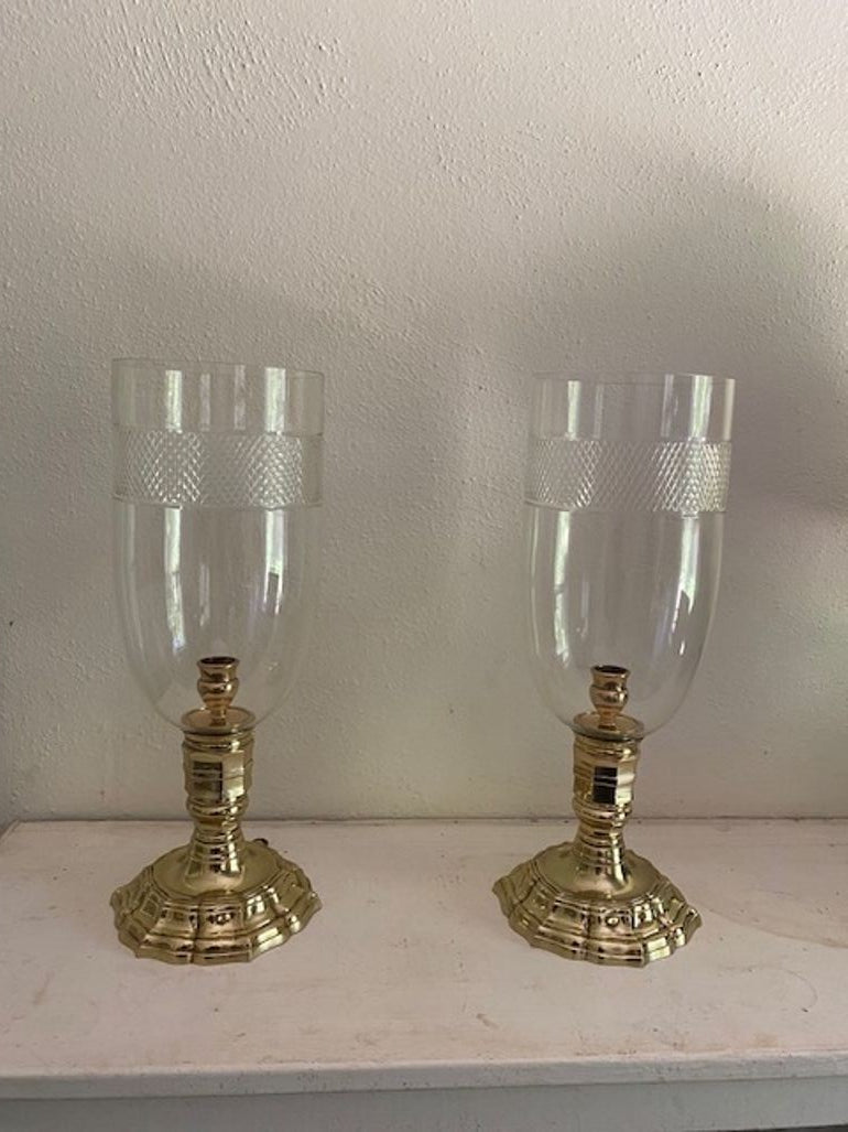 ﻿A PAIR OF FRENCH BRONZE PHOTOPHORES, Late 19th/Early 20th century