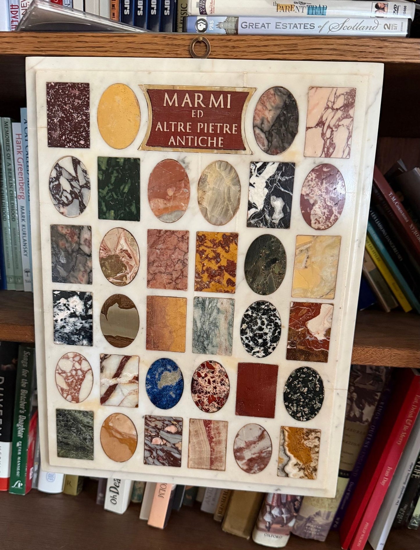 Inlaid Antique Marble Specimens, late 19/early 20c