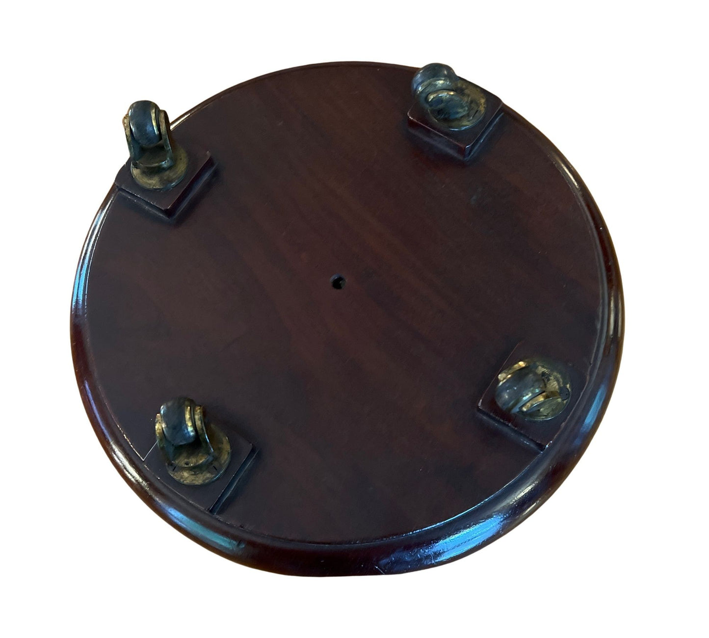 A George III Style Mahogany Wine Coaster