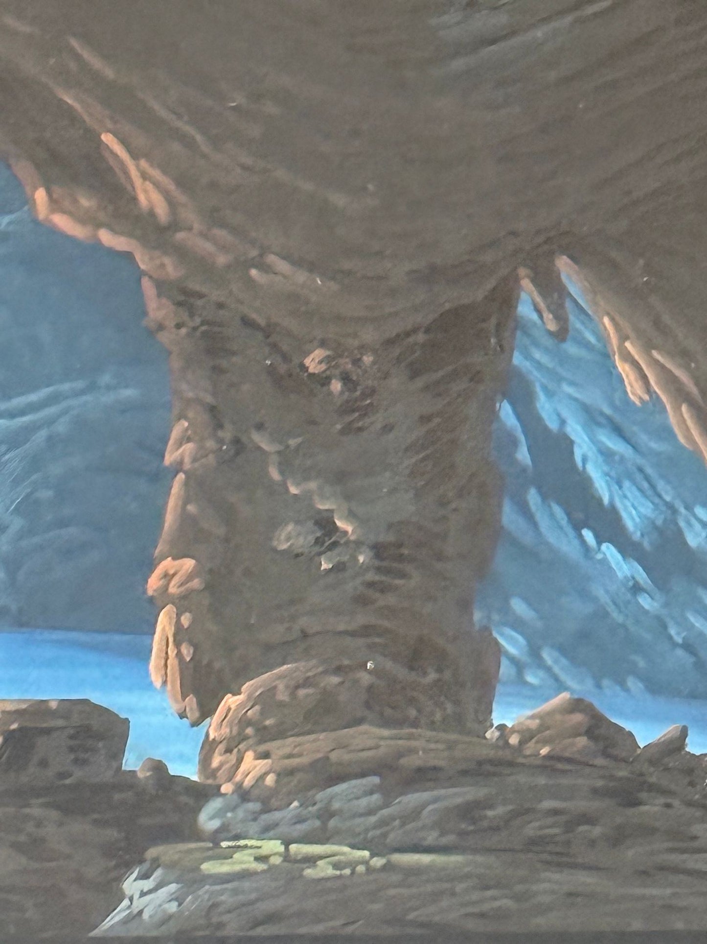 A Pair of Gouaches depicting the Blue Grotto