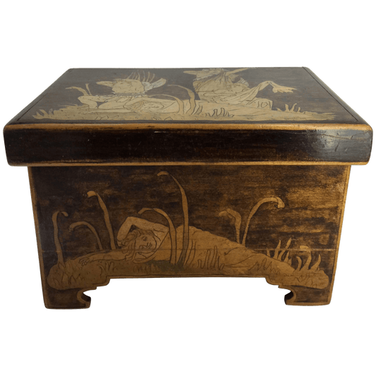 1900s Aesthetic Movement Trinket Box