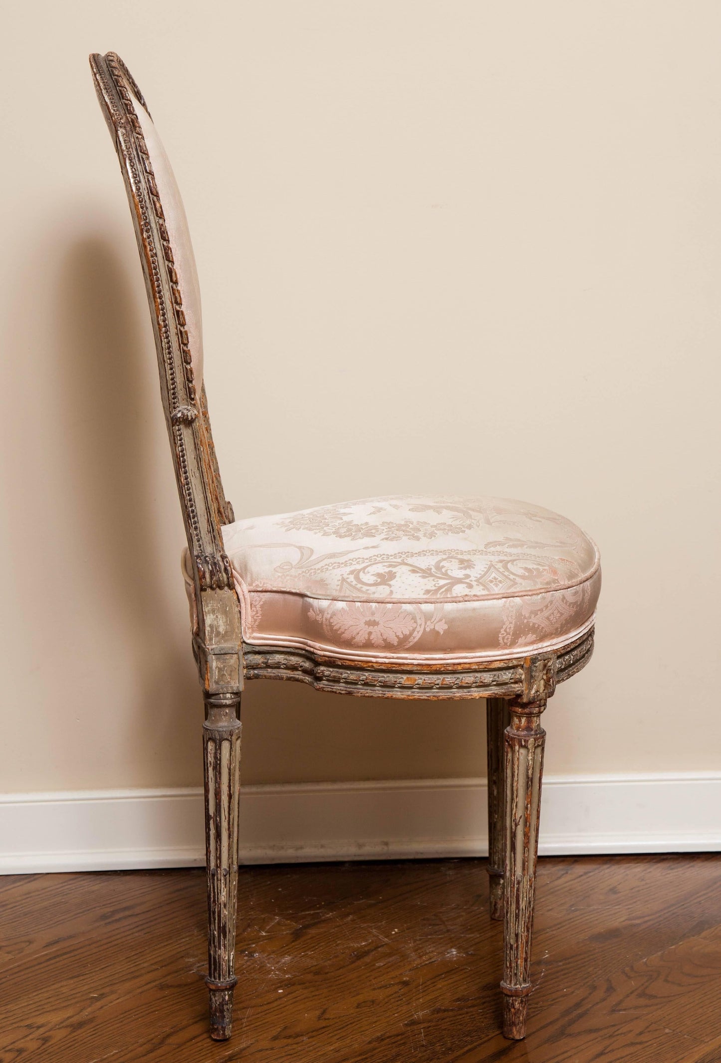 Louis XVI Style Side Chair, 19th Century