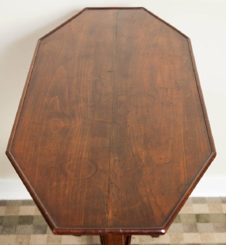 Directoire Mahogany Trestle Table, Early 19th Century